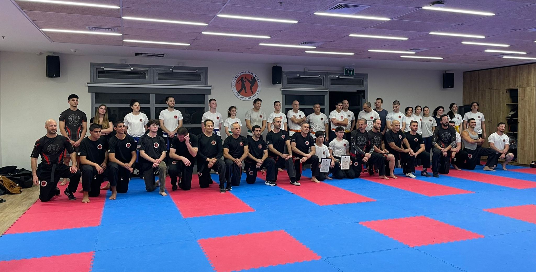 Black belt awarding ceremony